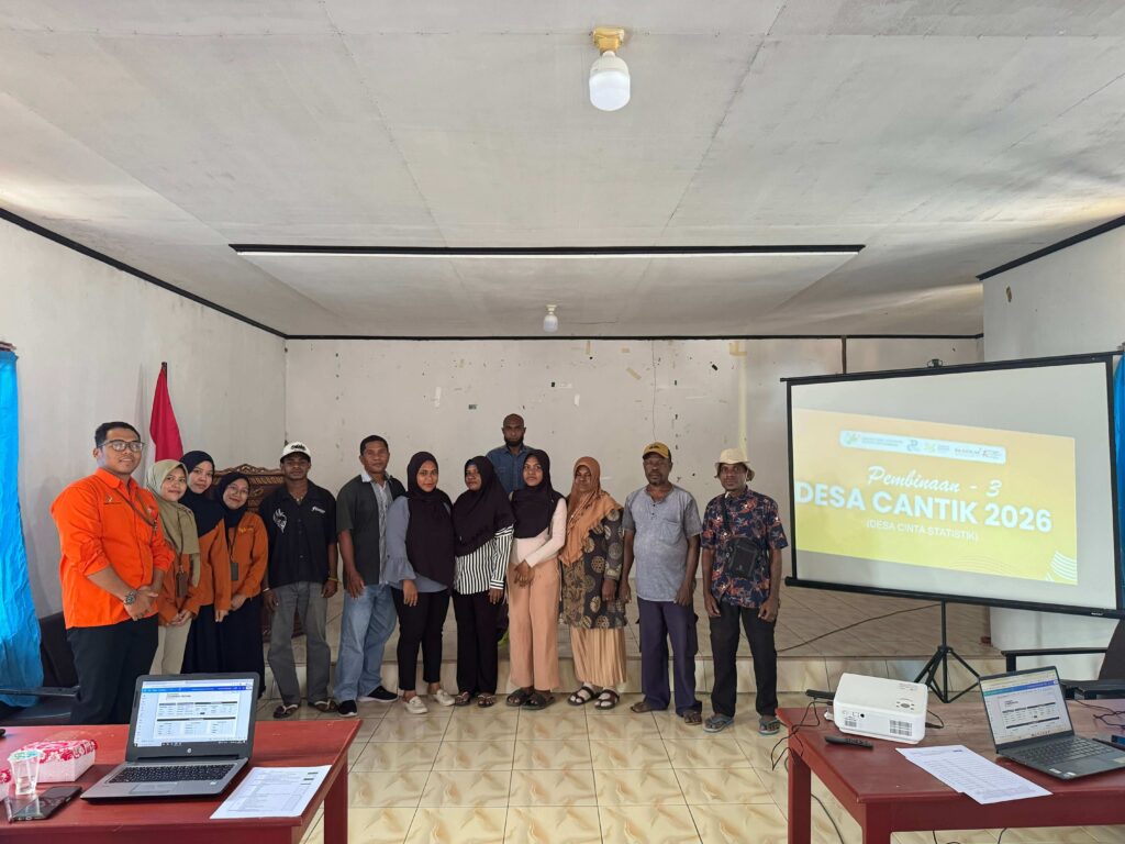 BPS Kabupaten Kaimana dan Kampung Coa Gelar Rapat Penetapan Program Desa Cantik 2026 serta Sosialisasi Sensus Ekonomi 2026 & Data Sosial Ekonomi Nasional (DTSEN)